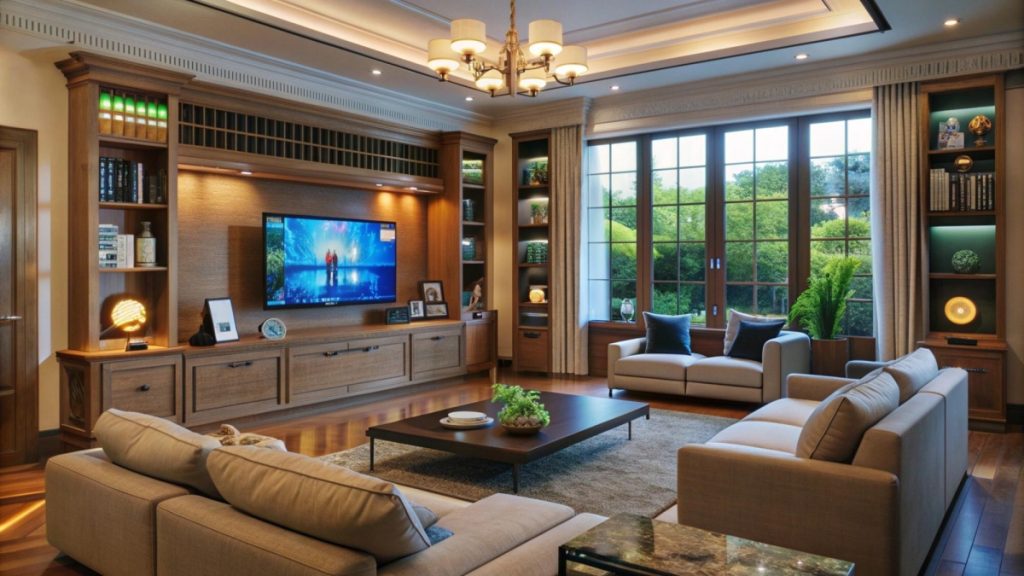 Modern Entertainment Options in a Condo