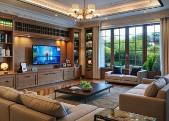 Modern Entertainment Options in a Condo