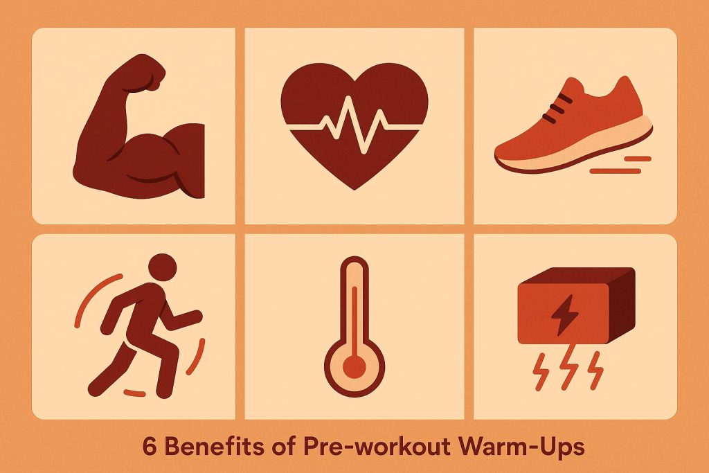 Athlete stretching before exercise, highlighting benefits of pre-workout warm-up routines