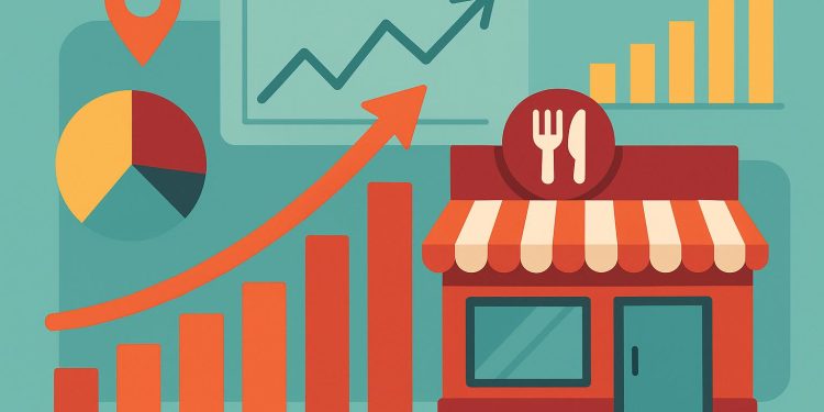 Modern restaurant interior showcasing expansion strategy success for Lucky Chopra's business growth