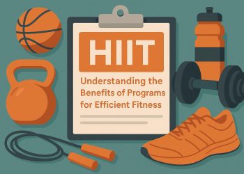 High-intensity interval training equipment arranged for an efficient indoor fitness workout session
