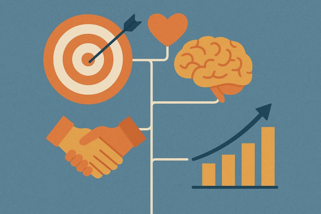 Symbolic representation of William Ryan Martensen’s core values driving professional success