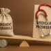 Retirement account documents and Medicare card illustrating financial impact on premiums