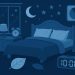 Peaceful bedroom with cozy bedding, soft lighting, and relaxing decor for better sleep quality